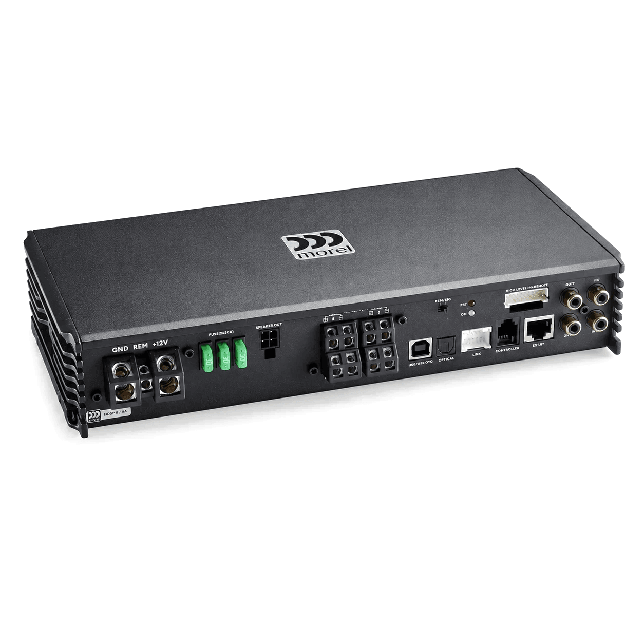 Morel MDSP8/6A מגבר DSP לרכב 6 ערוצים (בהתאמה לפי רכב)